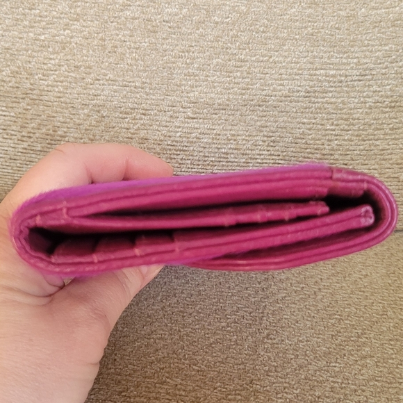 Tory Burch Pricilla Calf Hair Wallet - Picture 6 of 13